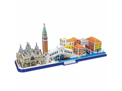 3D пазл City Line Венеция, CubicFun, 126 эл., MC269h