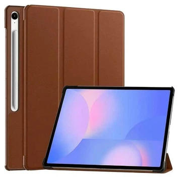 Чохол Smart Case на Samsung Galaxy Tab S10 FE Plus (13.1") / чохол для планшета з функцією підставки / коричневий