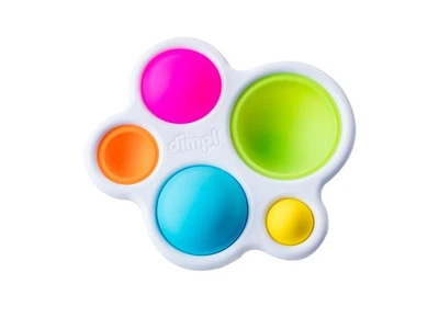 Игрушка-прорезыватель Нажми на шар, Fat Brain Toys, F192ML