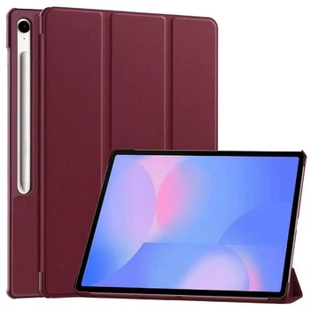 Чехол Smart Case на Samsung Galaxy Tab S10 FE Plus (13.1") / чехол для планшета с функцией подставки / бордовый