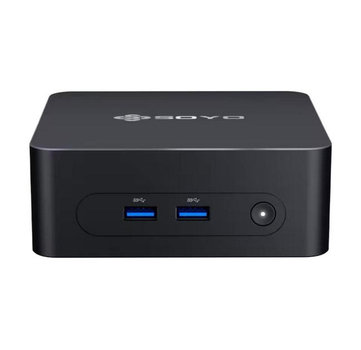 Міні ПК Soyo M2 Plus Intel N100 / DDR4 16GB RAM / SSD 512GB / Windows 11 / WiFi 5 / BT 5.0
