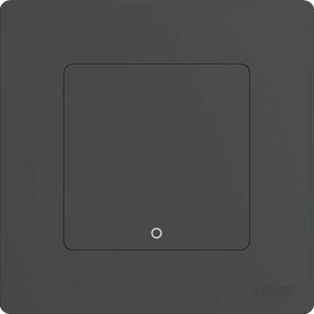 Przełącznik ścienny Moes TUYA ZS-SR-EU1-GY-MS Star Ring Zigbee Szary (5902135155936)