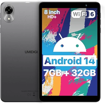 Планшет 8" UMIDIGI G1 Tab Mini 3/32GB 4 ядра Android 14 5000mAh Сірий
