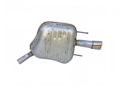 Глушник Опель Вектра С (Opel Vectra C) 2.2 16V 01/04- (17.626) Polmostrow алюмінієвий
