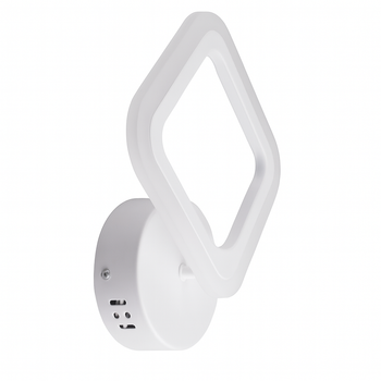Светодиодное бра 18 вт с 3 режимами освещения, белое Sneha (9982315331/1 WHITE)