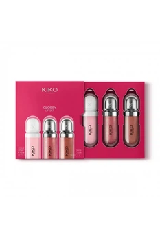 Набор блесков для губ Kiko Glossy Lip Set