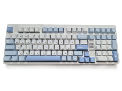 Механічна бездротова (Bluetooth + 2,4G) клавіатура з HOT SWAP MCHOSE G98 V2, 100 Key, RGB, Win/Mac OS, УКР/АНГЛ, Blue (G98V2BLUE)
