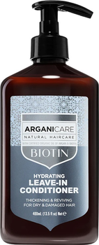 Odżywka do włosów ArganiCare Biotin bez spłukiwania 400 ml (7290104360350)