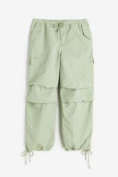 Штани H&M L світло зелений 4071149170