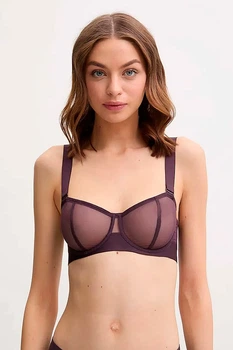 Бюстгальтер с мягкой чашкой DKNY 75B Сливовый (95087)