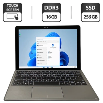 Планшет Dell Latitude 7200 2-in-1 / 12.3" (1920x1080) IPS Touch / Intel Core i7-8665U (4 ядра по 1.9 - 4.8 GHz) / 16 GB DDR3 / 256 GB SSD / Intel UHD Graphics 620 / WebCam б/у