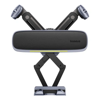 Держатель Baseus UltraControl Gravity Car Mount for Foldable Phone Grey