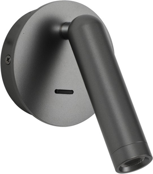 Настенный светильник Italux Carda WL-64834-1-GR LED 1x2.5W 3000K 164Lm IP20