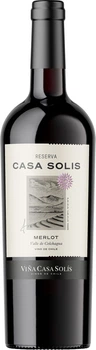 Вино CASA SOLIS Merlot Reserva червоне сухе 0.75 л 13% (7804664410150)