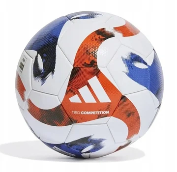 Мяч футбольный полупрофессиональный Adidas Tiro Competition HT2426 №4 Бело-синий