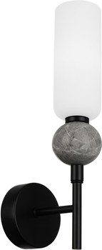 Настенный светильник Italux Santos WL-95331-1-BK G9 1x40W IP20