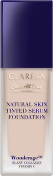 Podkład nawilżający Claresa Natural Skin 0N Fair Neutral 32 ml (5903819833133)