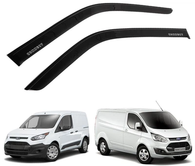Дефлектори вікон вітровики для Ford Tourneo / Transit Custom Скотч 3M Voron Glass