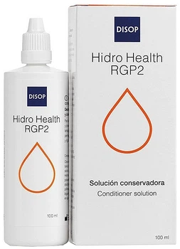 Кондиционер для промывания и хранения линз после очистки с RGP1, 100 мл - Disop Hidro Health RGP2 Conditioner Solution 100ml (1184572-31155339)