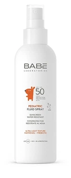 Детский солнцезащитный флюид-спрей с SPF 50 - Babe Laboratorios Pediatric Fluid Spray 200ml (1459892-39981365)