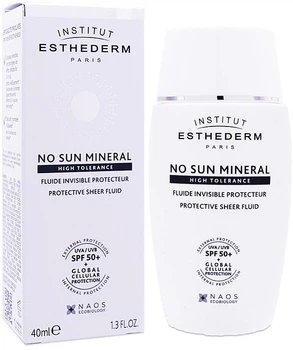 Солнцезащитный минеральный флюид - Institut Esthederm No Sun Mineral Fluid SPF50+ 40ml (1498350-38553044)