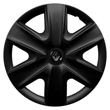 Колпаки Jawoplast Hexan Black R15 Renault (Комплект 4 шт.)