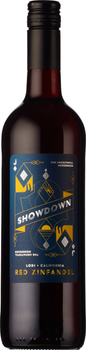 Вино Showdown Red Zinfandel виноградне натуральне 2021 червоне сухе 0.75 л 13.5% (3430560013955)