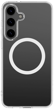 Панель AMAZINGthing Minimal Mag Case з магнітним кільцем для Samsung Galaxy S25 Transparent (4896238001126)
