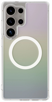 Панель AMAZINGthing Minimal Mag Case з магнітним кільцем для Samsung Galaxy S25 Ultra Iridescent (4896238001157)