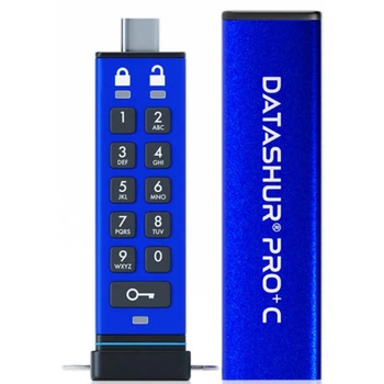 Флешка с шифрованием iStorage datAshur Pro+С 128GB Type-C