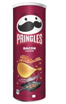 Чипсы Pringles Bacon со вкусом бекона 165 г