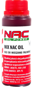 Olej do mieszanki paliwowej do silników dwusuwowych Nac MIX OIL 0.1 l