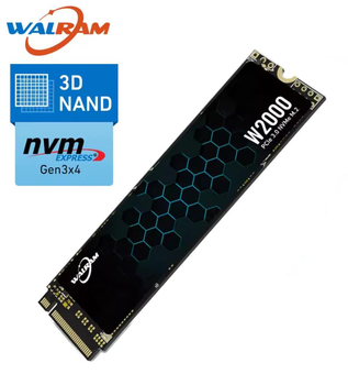 SSD диск m.2 NVME PCIe 3.0x4 256gb 2280 WALRAM