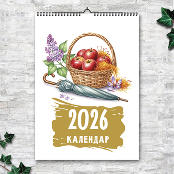 Календарь-планер А4 перекидной настенный Маленькие радости 13 листов ENTERSTORE (art. 269029а4)