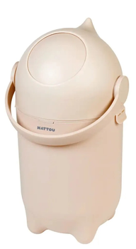 Kosz na zużyte pieluchy Nattou Dropy 27 cm Beige (5414673150019)