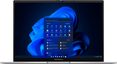 Ноутбук ASUS ZenBook 14 OLED UX3405CA-PZ086X (90NB14W4-M002W0) Foggy Silver + фірмовий чохол