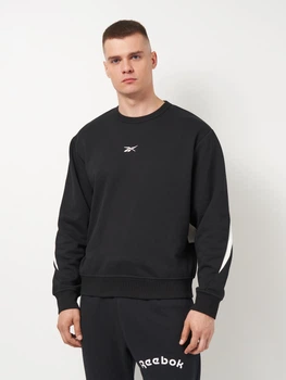 Свитшот мужской Reebok 3W Lux Oversized 100030552 S Черный (4066751134292)