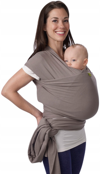 Chusta do noszenia dziecka Boba Classic Wrap Szary (896921002618)