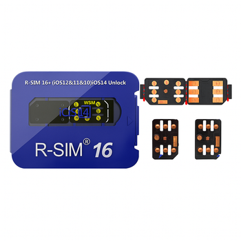 R-SIM 16 QPE v4.3.4 для розблокування iPhone 7–16 Pro / Pro Max | iOS 16–18.5 | IMSI + QPE підтримка