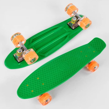 Детский скейтборд с подсветой "Best Board"