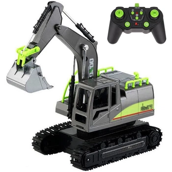 Игрушка Экскаватор на Гусеницах на Радиоуправлении с Аккумулятором