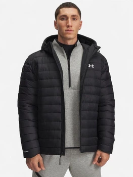 Куртка демисезонная с капюшоном мужская Under Armour UA Sportswear Ins Jkt 6006363-001 S Черный (198632814345)