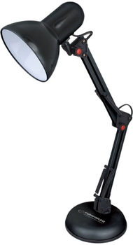 Lampa biurkowa Esperanza E27 Avior Czarna (ELD112K)