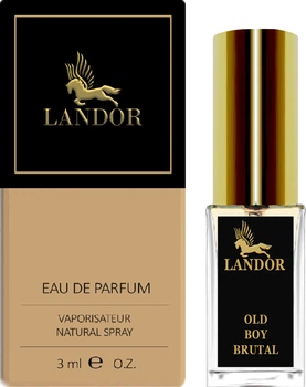 Миниатюра Парфюмированная вода для мужчин Landor Old Boy Brutal 3 мл (4820243192746)