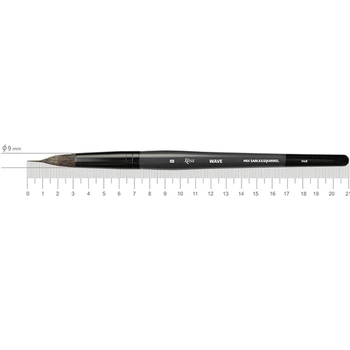 Кисть микс соболь/синтетика круглая TRAVEL BRUSH LAKE 178, № 8 ROSA (19817808 )