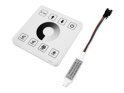 Контролер для світлодіодної стрічки Running effect Сенсорна панель RF 12-24V