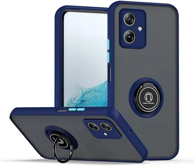 Захисний чохол MatteLuxe Motorola G54 Power (з кільцем) Blue (38762-28)