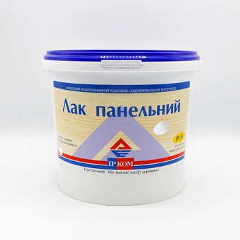 Лак панельний акриловий Ірком ІР-11 Прозорий Шовковисто-матовий 10 л