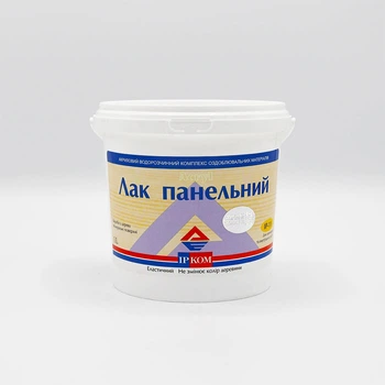 Лак панельный акриловый Ирком ИР-11 Прозрачный Глянцевый 1 л