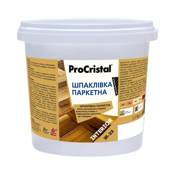 Шпаклевка паркетная ProCristal IR-33 Дуб 1,5 кг